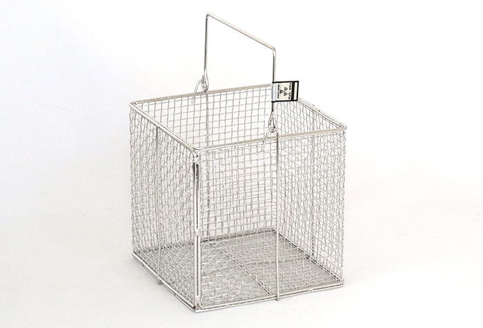ステンレス角型洗浄カゴ 小 150×150×150Hmm | コクゴeネット