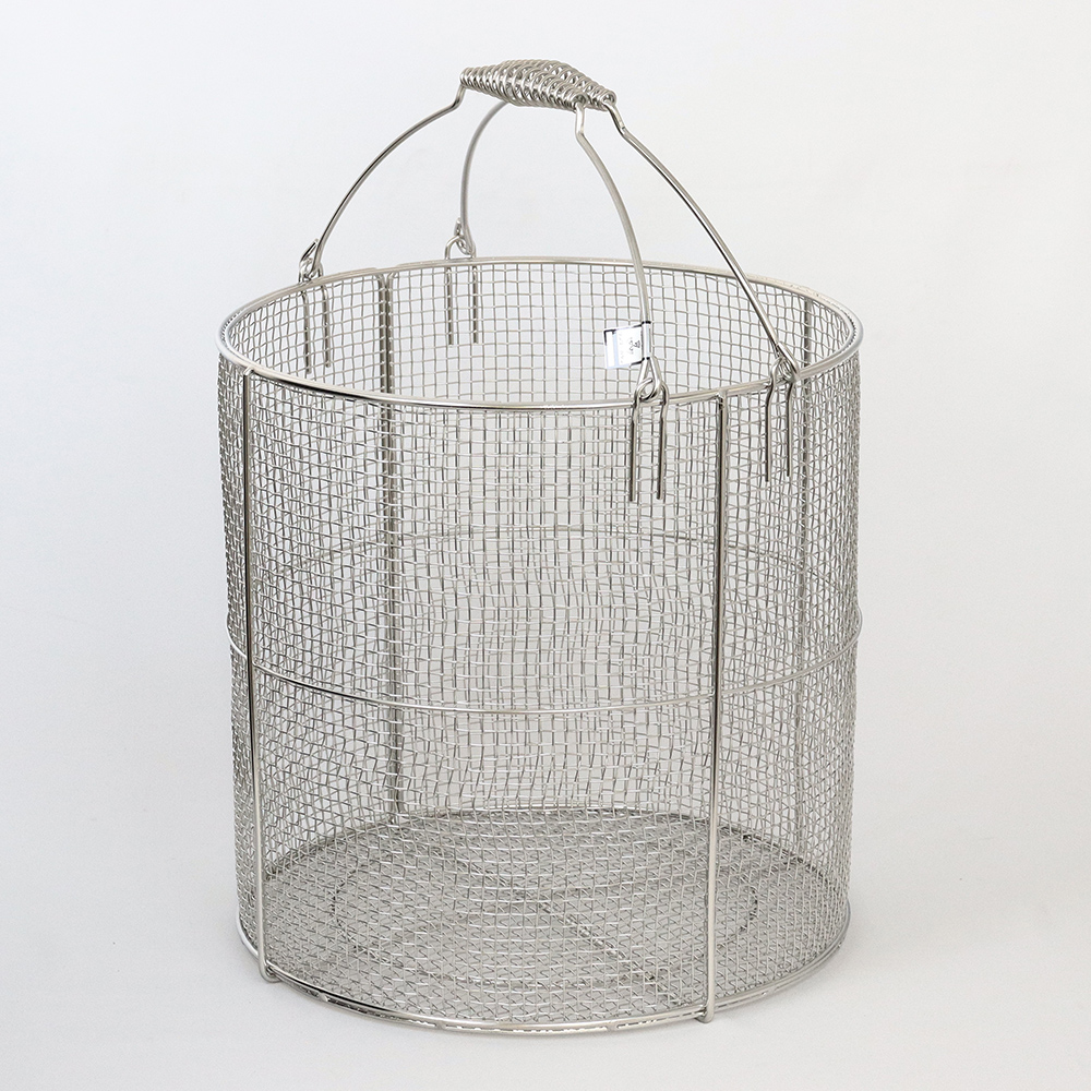 ステンレス丸型洗浄カゴ 大 300φ×300Hmm | コクゴeネット ステンレス丸型洗浄カゴ 大 300φ×300Hmm | コクゴeネット