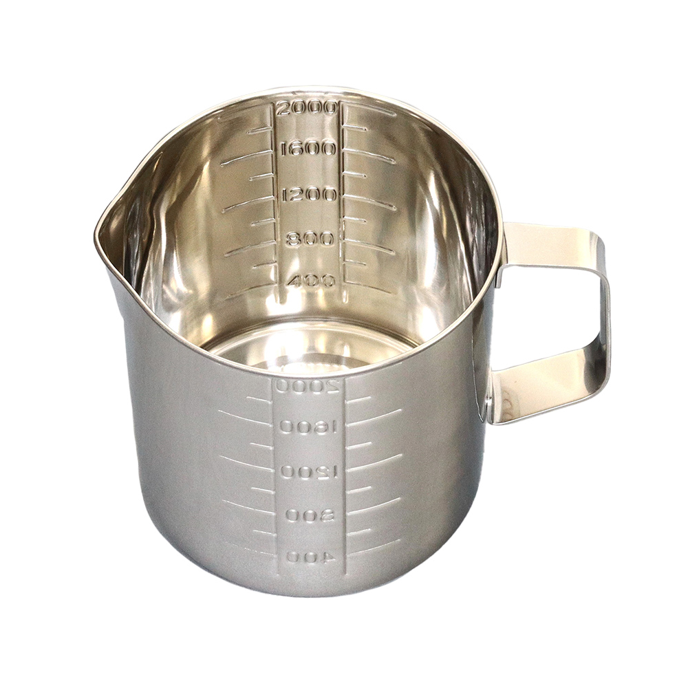 ステンレスビーカー（袴付き）業務用 6-224-06 ステンビーカー 5L