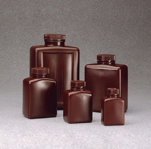 2009角型褐色試薬瓶 500mL （12本入)