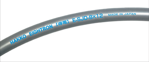 導電スーパー柔軟フッ素チューブ E-SJD-8×12 (5m巻)