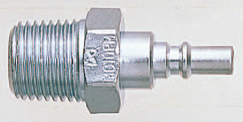 103-54701 マイクロカプラ(空圧制御機器用) PT1/8 MC-10PM(10個) 日東工器 印刷