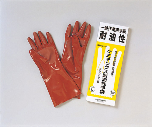 【受注停止】104-02201 ケミテックス耐油性手袋 L 三興化学工業