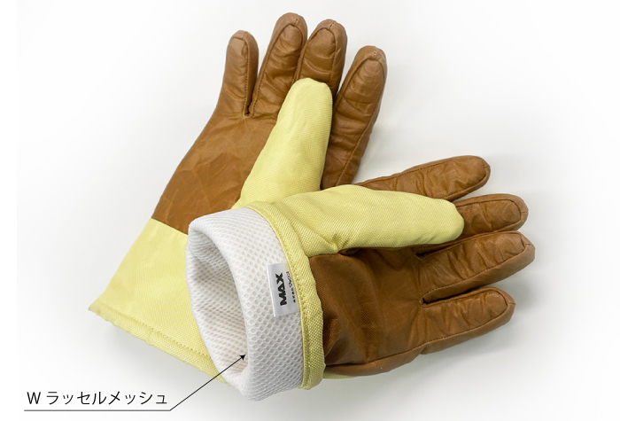 マックス 300℃対応耐熱手袋 ロングタイプ MZ637 - 1