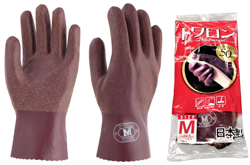 <br>トワロン 155-M 天然ゴム手袋 ニュー M 東和コーポレーション