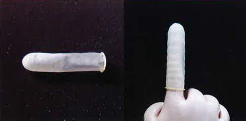 パール薄指サック 11-B 伸ばし･小 (1000本入)内径15mm