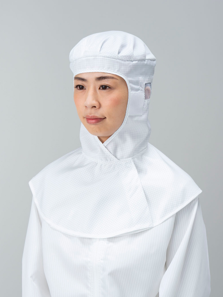 104-92402 超制電性防塵頭巾 L FS433C 東洋リントフリー 印刷