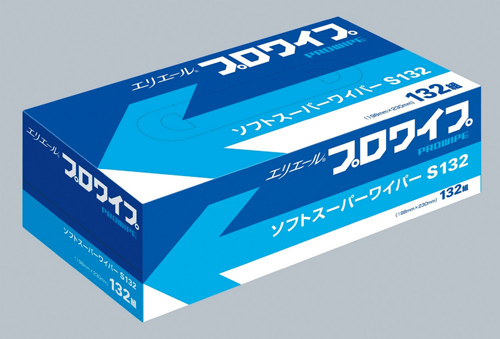 703130 エリエール プロワイプソフトワイパー S132 日本製紙クレシア 印刷