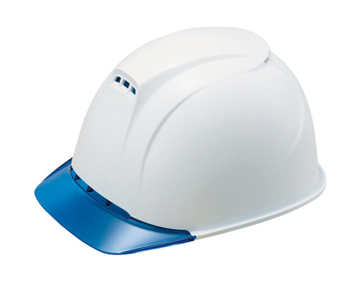 【受注停止】104-9600101 保護帽二重構造タイプ(ABS/PC) EPA 白/青 ST#1830-FZ 谷沢製作所