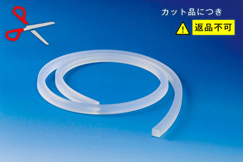 コクゴ フッ素ゴムスポンジ角紐 15mm×20mm×7m 07-044-14-07 ｼﾘｺﾝｺﾞﾑ角紐 15mm角 ｶｯﾄ品 | コクゴeネット