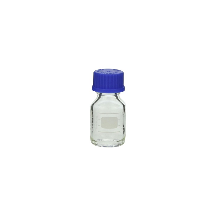 ねじ口瓶(デュラン) 青キャップ付 25mL (10本入) | コクゴeネット