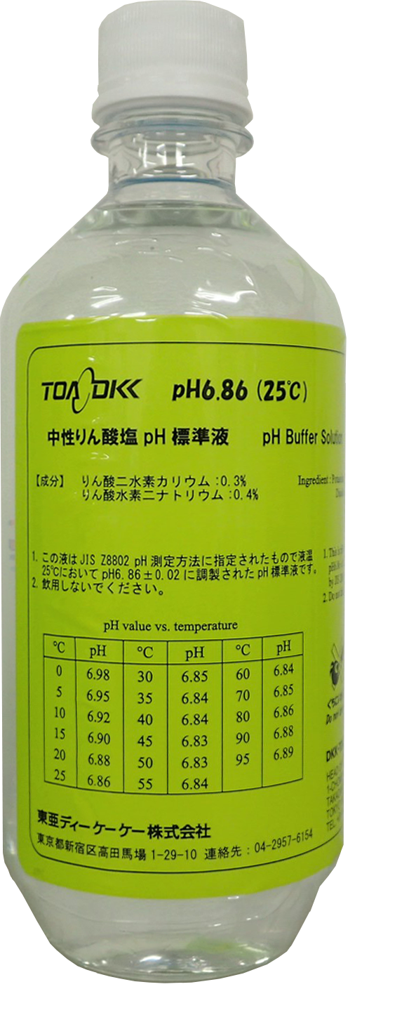 調製pH標準液 143F192 pH6.86 中性りん酸塩標準 500mL