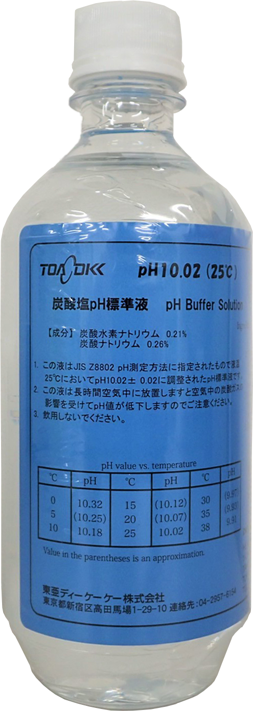 調製pH標準液 143F195 pH10.02 炭酸塩標準 500mL