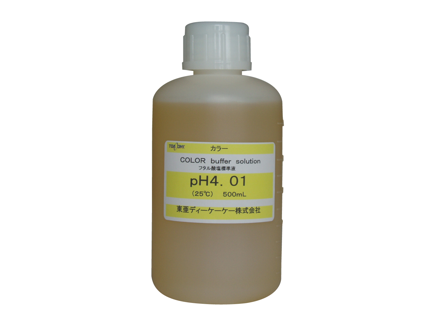 カラーpH標準液 pH4.01CL フタル酸塩標準 500mL