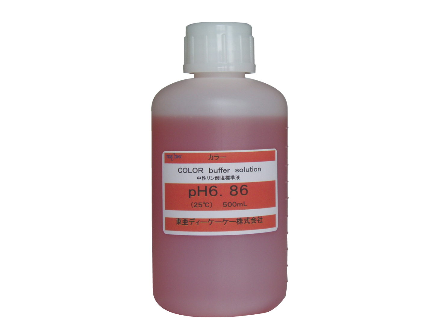 カラーpH標準液 pH6.86CL 中性りん酸塩標準 500mL