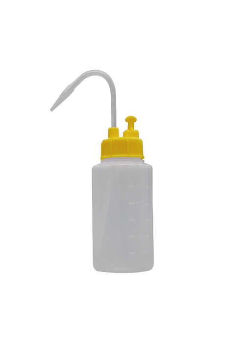 NT洗浄瓶 カラーキャップB型  250mL レモンイエロー #1
