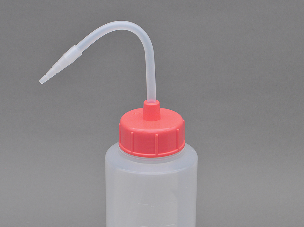 NT洗浄瓶 カラーキャップB-Ⅱ型 250mL ピンク #4