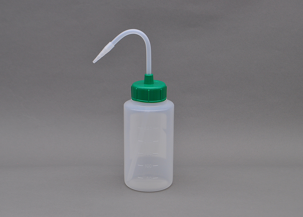 NT洗浄瓶 カラーキャップB-Ⅱ型 250mL グリーン #6