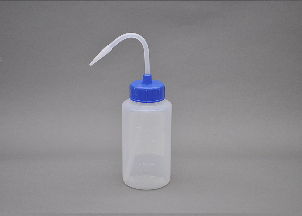 NT洗浄瓶 カラーキャップB-Ⅱ型 250mL コバルトブルー #8