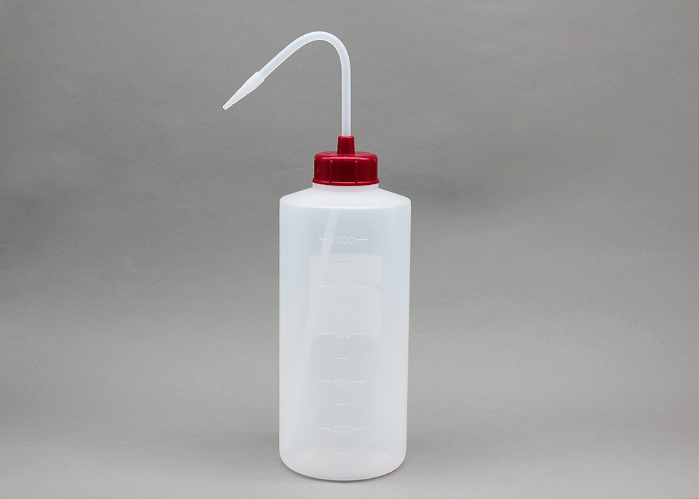 NT洗浄瓶 カラーキャップB-Ⅱ型 1000mL パープル #11