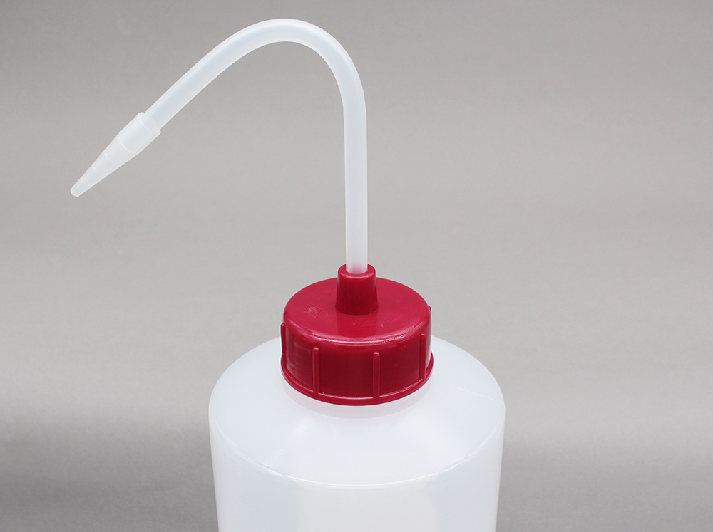 NT洗浄瓶 カラーキャップB-Ⅱ型 1000mL パープル #11