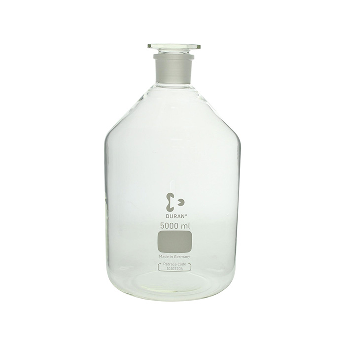SCHOTT DURAN 試薬瓶（栓付き）（デュラン(R)） 白 50mL (1本