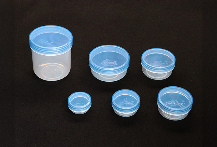 壷（青） UG軟膏壷クリア58mL キャップ青クリア UVカット (100個入) | コクゴeネット