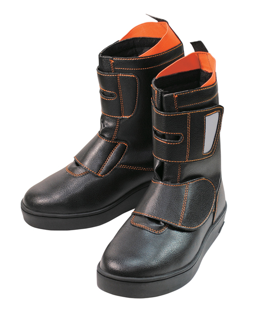 作業靴 DORO105-BK-255 道路くん#105 ﾌﾞﾗｯｸ 25.5cm