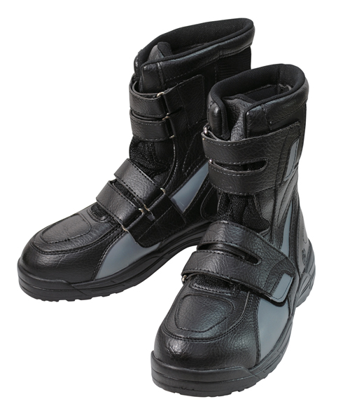 作業靴 HCS150-BK-260 ﾊｲｶｯﾄｾｰﾌﾃｨｰ#150 ﾌﾞﾗｯｸ 26.0cm