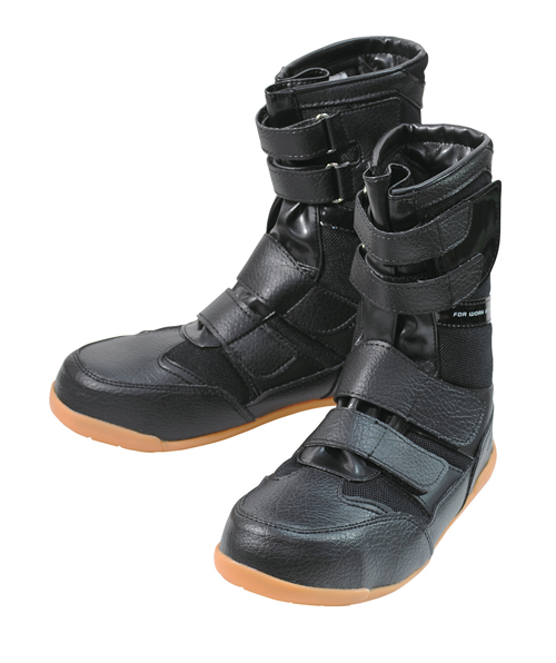 作業靴 KIWAMI（ｷﾜﾐ）-BK-250 高所高鳶極 黒 25.0cm