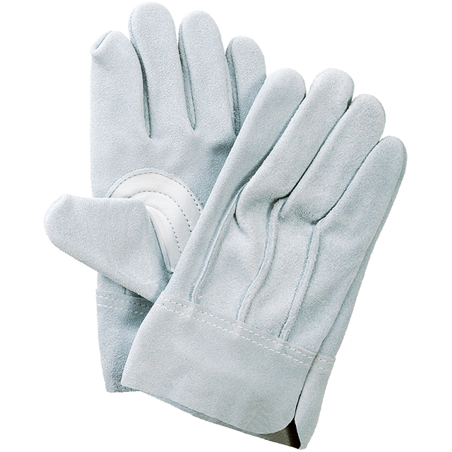 牛本革手袋 KS451 極 背縫い 白皮 Lサイズ 10双入