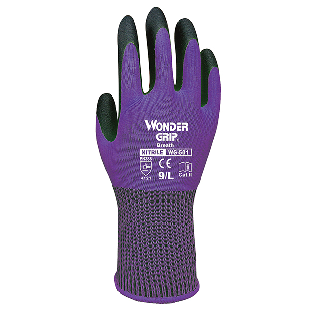 ﾆﾄﾘﾙｺｰﾃｨﾝｸﾞ手袋 WG-501 ブレス Mｻｲｽﾞ(10双入)