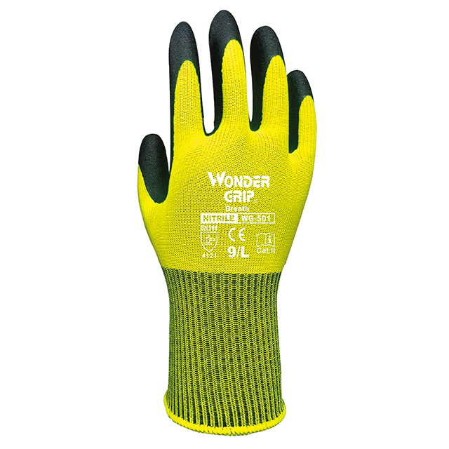 ﾆﾄﾘﾙｺｰﾃｨﾝｸﾞ手袋 WG-501-3P ブレス Lｻｲｽﾞ(3双組×5)