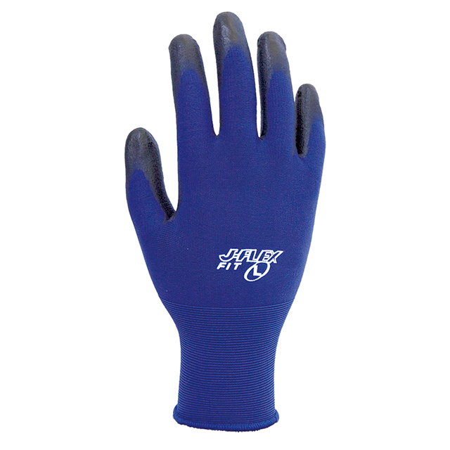 ウレタンコーティング手袋 5570 J-FLEX フィット 18G 背抜き ストレッチ Lサイズ 10双入