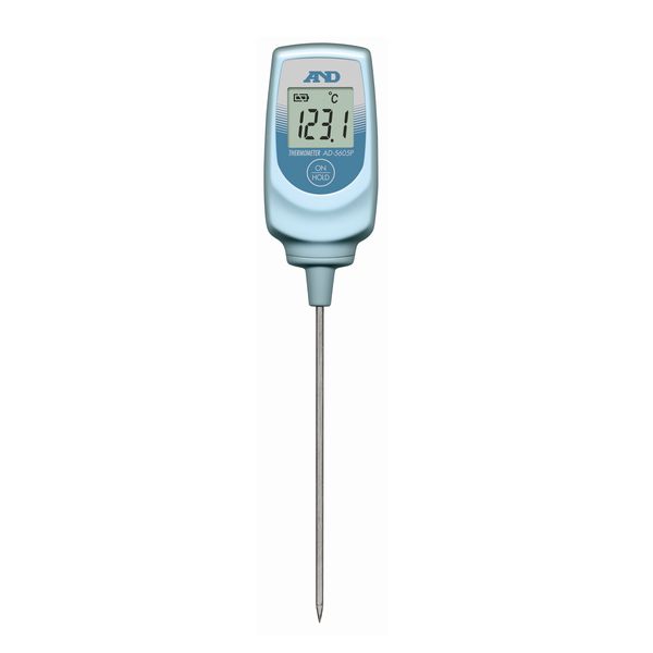 防水形デジタル温度計（一体型) AD-5605P