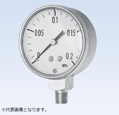 小形圧力計B級（AT1/4-50・PTGK20-271X0.2MPA