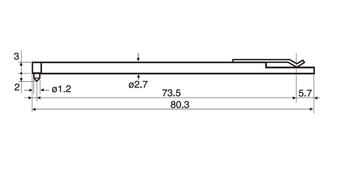 粗さ形状測定子DM43822