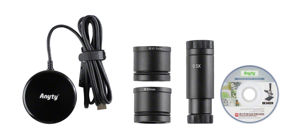 USB接続式デジタル顕微鏡アダプタ 3R-DKMC04Φ63?49mm