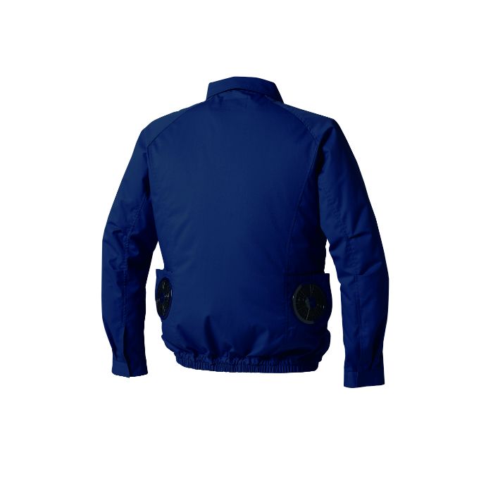 空調服(R) 遮熱長袖ﾌﾞﾙｿﾞﾝ ﾈｲﾋﾞｰ 4L + 空調服(R)ｽﾀｰﾀｰｷｯﾄ (KU92210/ﾈｲﾋﾞｰ/4L+SKSP02B)