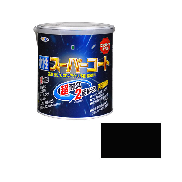 水性スーパーコート 1.6L (ツヤ消し黒) | コクゴeネット