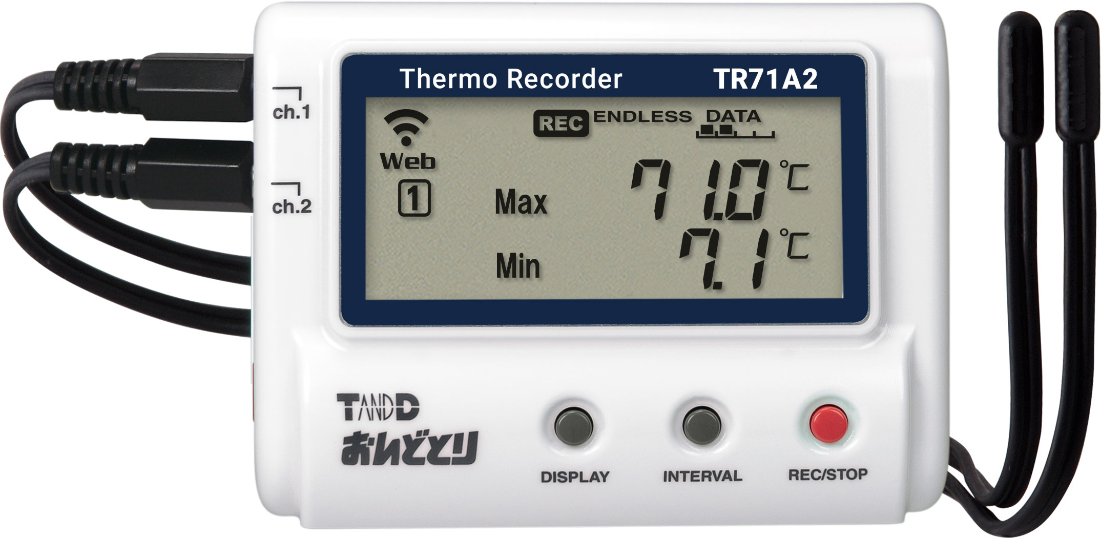 温度記録計 おんどとり TR71A2 | コクゴeネット