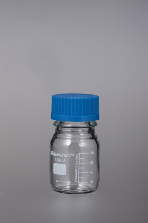 ガラスメジューム瓶 100mL FB-800-100-EA