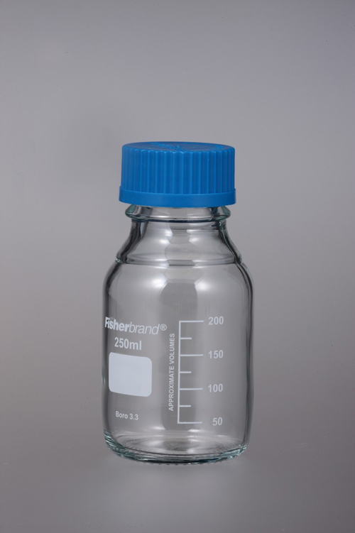 ガラスメジューム瓶 250mL FB-800-250-EA