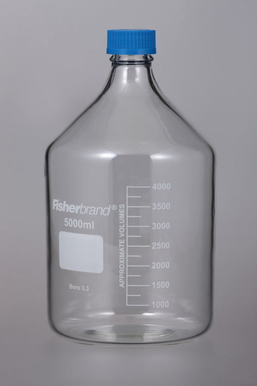 ガラスメジューム瓶 5000mL FB-800-5000
