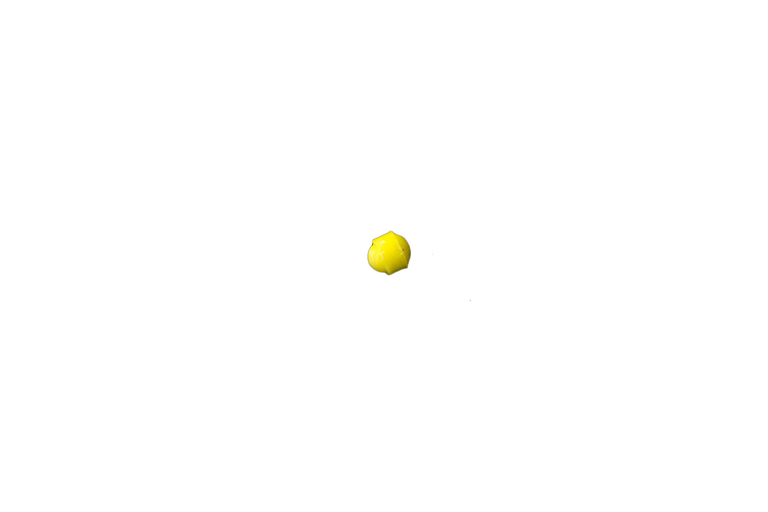 PTFE回転子 カラーマイクロ型（アルニコ） 黄 直径×全長（mm）:2×2 CM802Y (5個入)