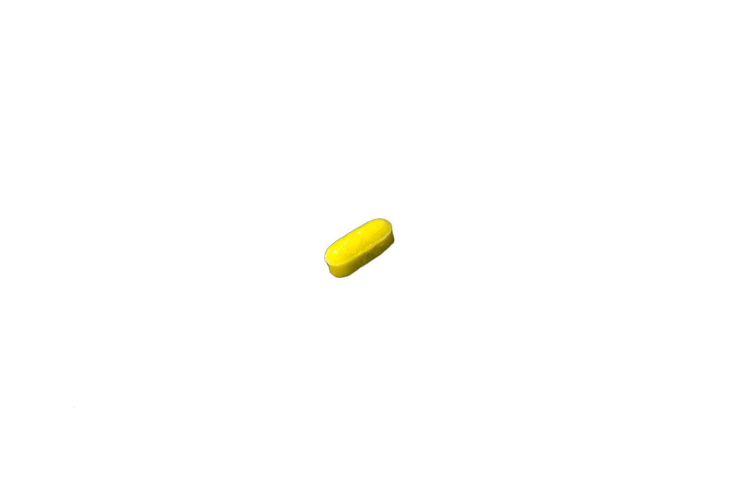 PTFE回転子 カラーマイクロ型（アルニコ） 黄 直径×全長（mm）:2×5 CM805Y (5個入)