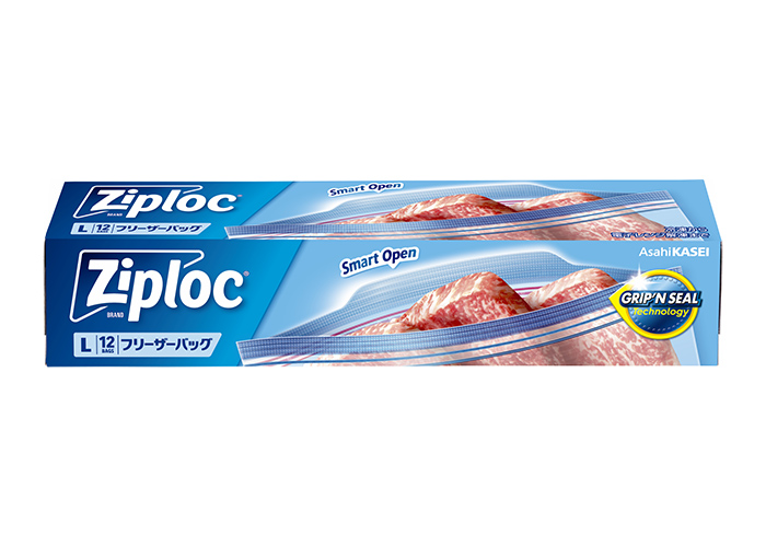 Ziploc フリーザーバッグ L (12枚入） | コクゴeネット