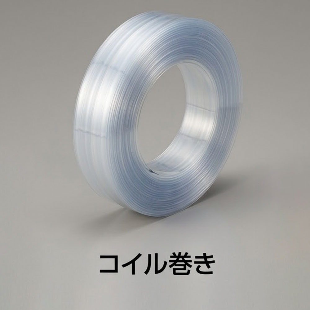 透明ホース(軟質ビニール) 19x25 コイル巻(50m) | コクゴeネット