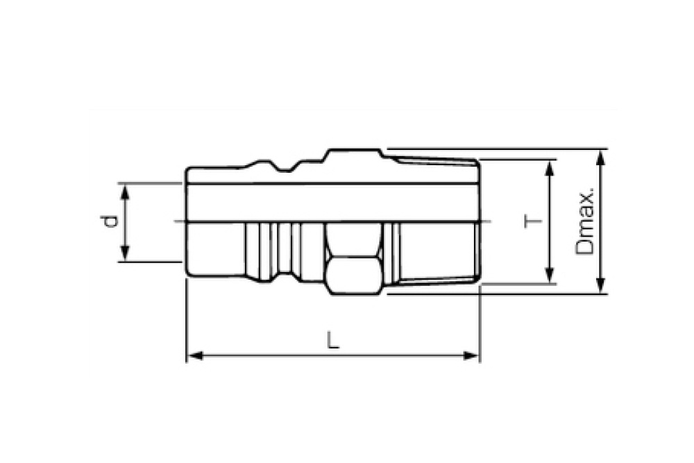 クイックカップリングNL-23PM(SUS304) オネジ型 ステンレス製プラグ コクゴeネット