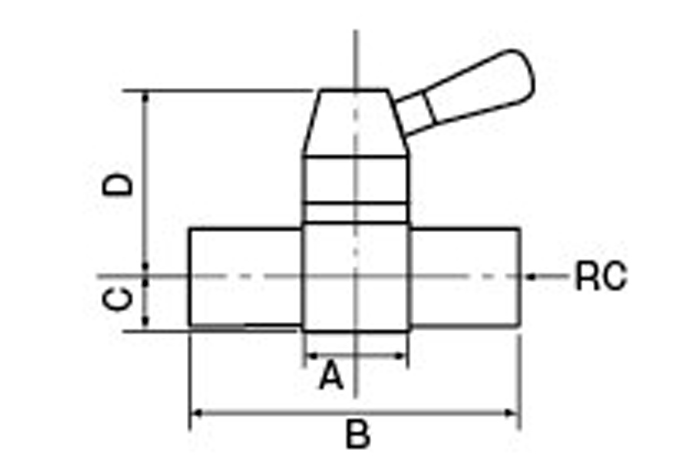 PTFE カップリング Rc3/4×Rc3/4 NR0090-004 | コクゴeネット